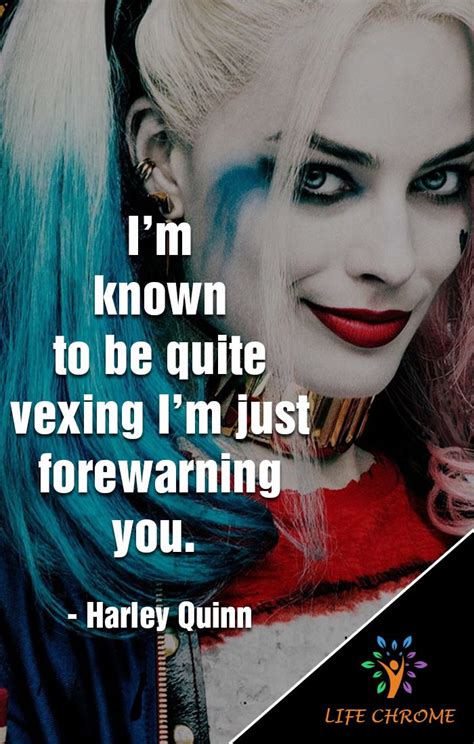 famous harley quinn quotes